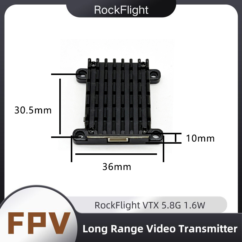 جهاز إرسال RockFlight TX663 VT - مراجعة Drone Racing Frame وسعره